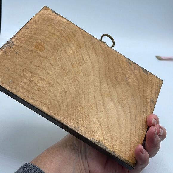 Vintage 1966 Anton Pieck cabin farm art rustic decor - Picture 8 of 11